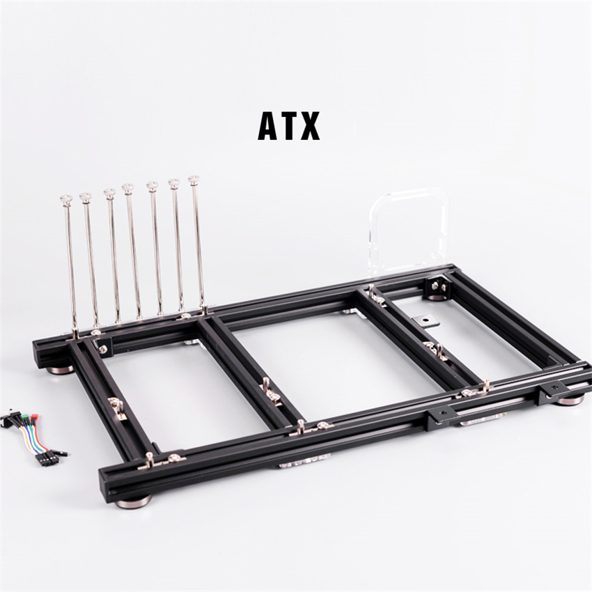 ATX Máy Tính Kiểm Tra Cuốn Hợp - đánh giá và giá Aluminum Open Frame Test Bench Water Cooling